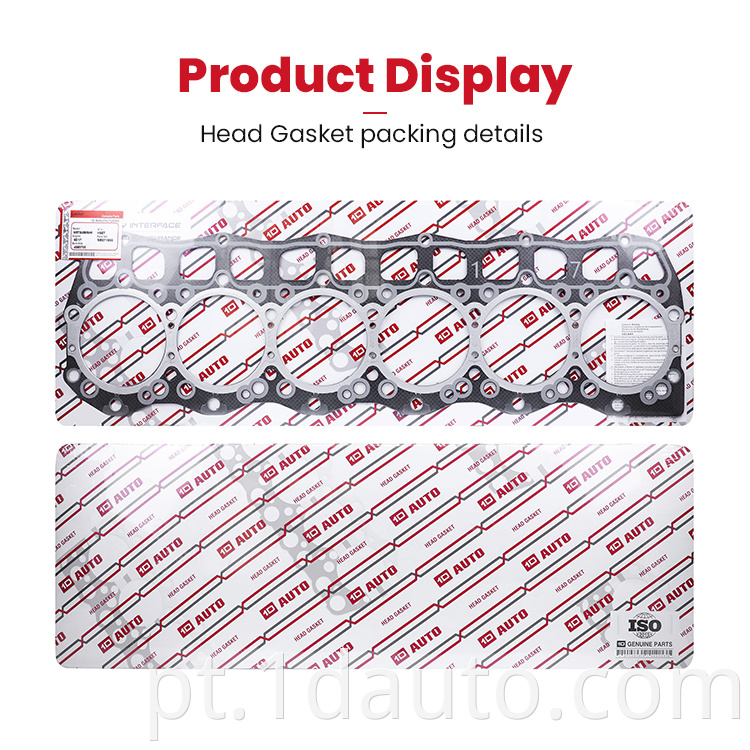 Engine spare parts Asbestos Cylinder Head Gasket 